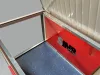 [IF-RH_C1-W] Cușcă cu încălzire infraroșu pentru pisici Thermo RENATO CAT cu geam panoramic (54x38x28cm)