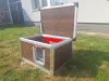 [IF-W-HC1] Cușcă cu încălzire infraroșu pentru pisici Thermo WOODY CAT (54x38x28cm)