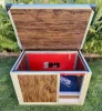 INFRA HEATED Thermo-WOODY dog house