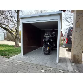 Woody 2*3m storage warehouse, front open