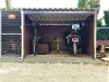 Magazie de grădină Woody 3x3m, deschis în față