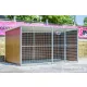 [WOODY_W420] Țarc pentru câine WOODY 4x2m fără podea